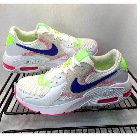 Nike | Shoes | Nike Womens Air Max Excee Amd White Indigo Pink Dd2955 0  Size 6 | Poshmark